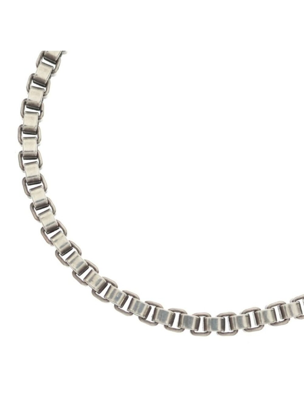 Tiffany & Co Venetian Link Necklace Chain 925 Sterling Silver